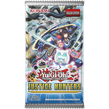 Yu-Gi-Oh! Justice Hunters Booster Pack (1st Edition)