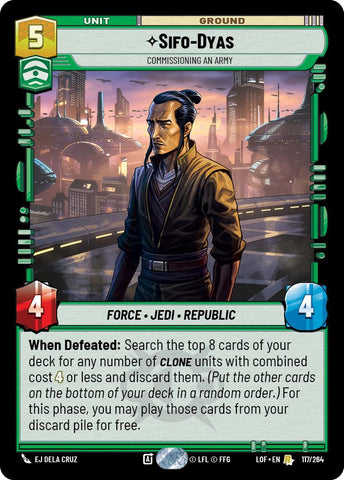 Sifo-Dyas - Commissioning An Army (117/264) (117/264) [Legends of the Force]