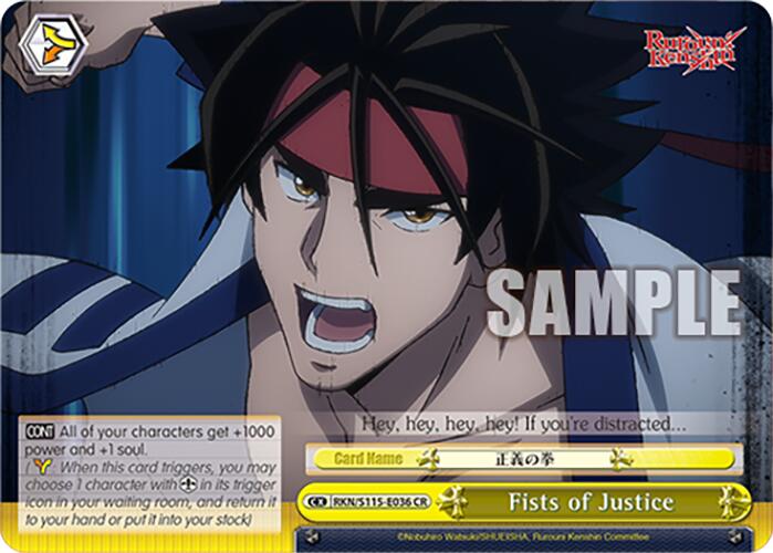 Fists of Justice (RKN/S115-E036 CR) [Rurouni Kenshin]