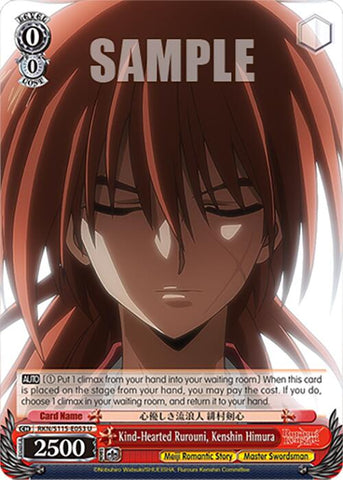 Kind-Hearted Rurouni, Kenshin Himura (RKN/S115-E053 U) [Rurouni Kenshin]