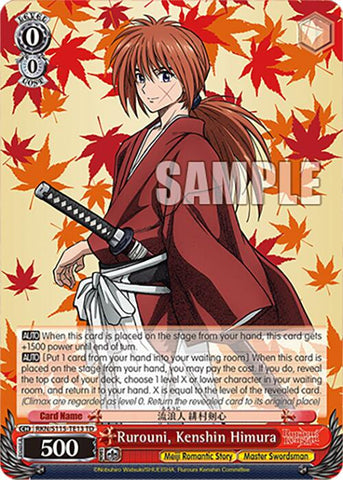 Rurouni, Kenshin Himura (RKN/S115-TE13 TD) [Rurouni Kenshin]