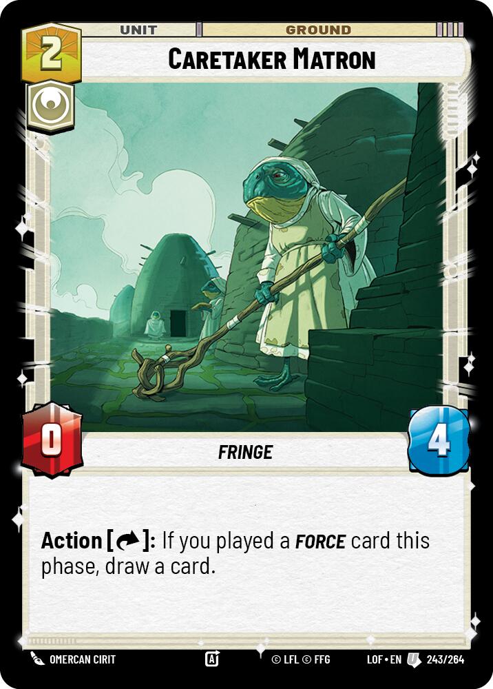 Caretaker Matron (243/264) (243/264) [Legends of the Force]