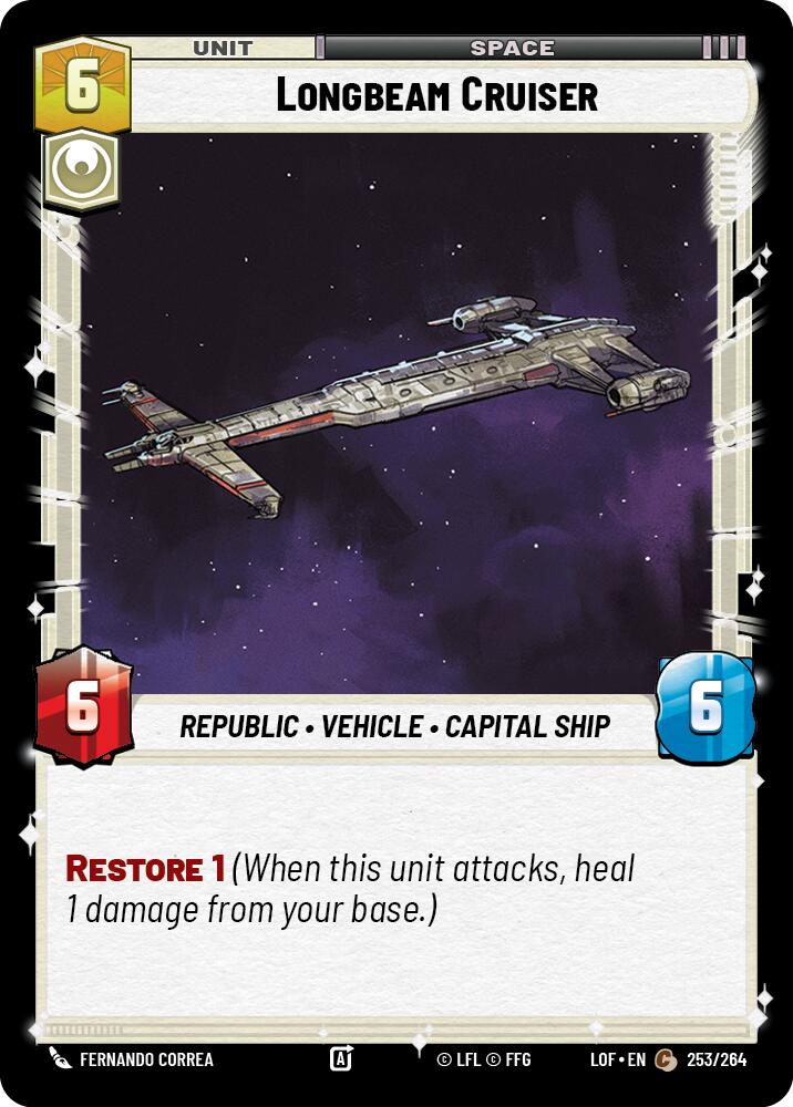 Longbeam Cruiser (253/264) (253/264) [Legends of the Force]