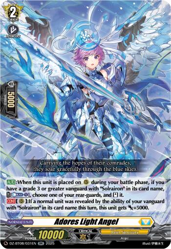 Adore Slight Angel (DZ-BT08/031EN) [Knights 0f Rebirth]