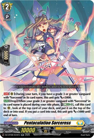 Pentaculation Sorceress (DZ-BT08/034EN) [Knights 0f Rebirth]