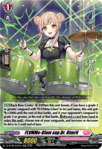 FLMMe-Glam sup.Dr. Rimril (DZ-BT08/042EN) [Knights 0f Rebirth]