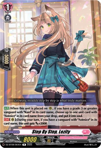 Step By Step, Lezity (DZ-BT08/064EN) [Knights 0f Rebirth]