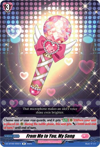 From Me to You, My Song (DZ-BT08/066EN) [Knights 0f Rebirth]