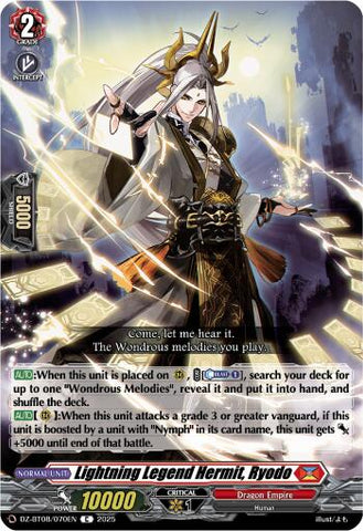 Lightning Legend Hermit, Ryodo (DZ-BT08/070EN) [Knights 0f Rebirth]