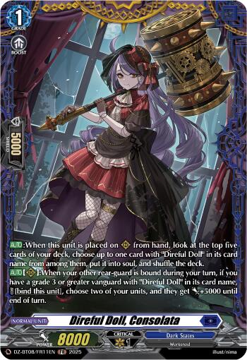 Direful Doll, Consolata (DZ-BT08/FR11EN) [Knights 0f Rebirth]