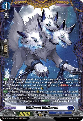 Whiteout Wolfberus (DZ-BT08/FR12EN) [Knights 0f Rebirth]