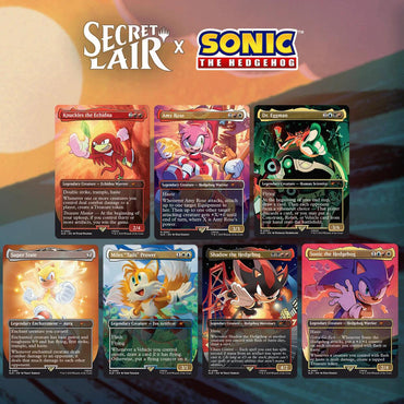 Magic the Gathering Secret Lair x Sonic the Hedgehog Friends & Foes, Non-Foil