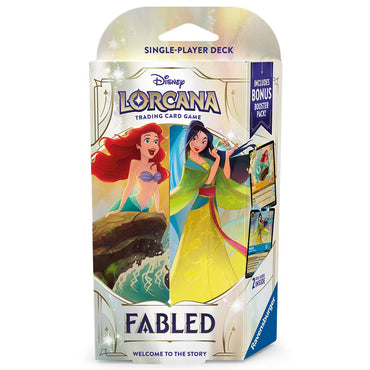 Disney Lorcana Fabled Emerald & Ruby Starter Deck