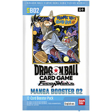 Dragon Ball Super Fusion World Manga Booster 02 Booster Pack