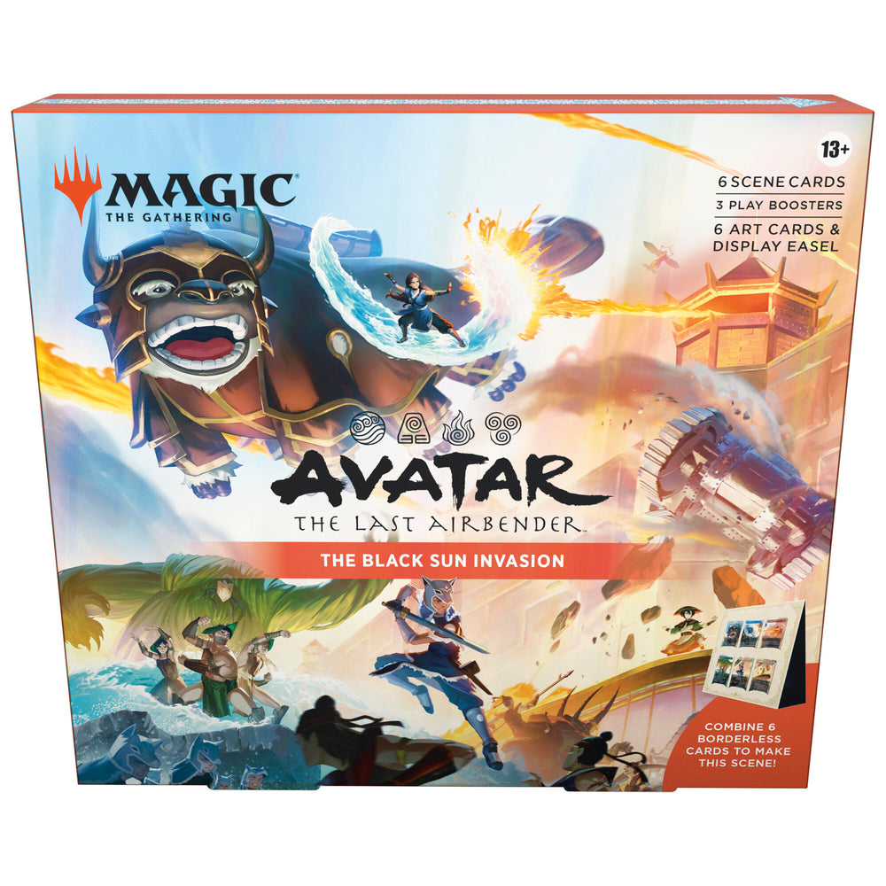 Magic the Gathering Avatar The Last Airbender The Black Sun Invasion Scene Box