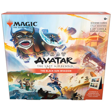 Magic the Gathering Avatar The Last Airbender The Black Sun Invasion Scene Box