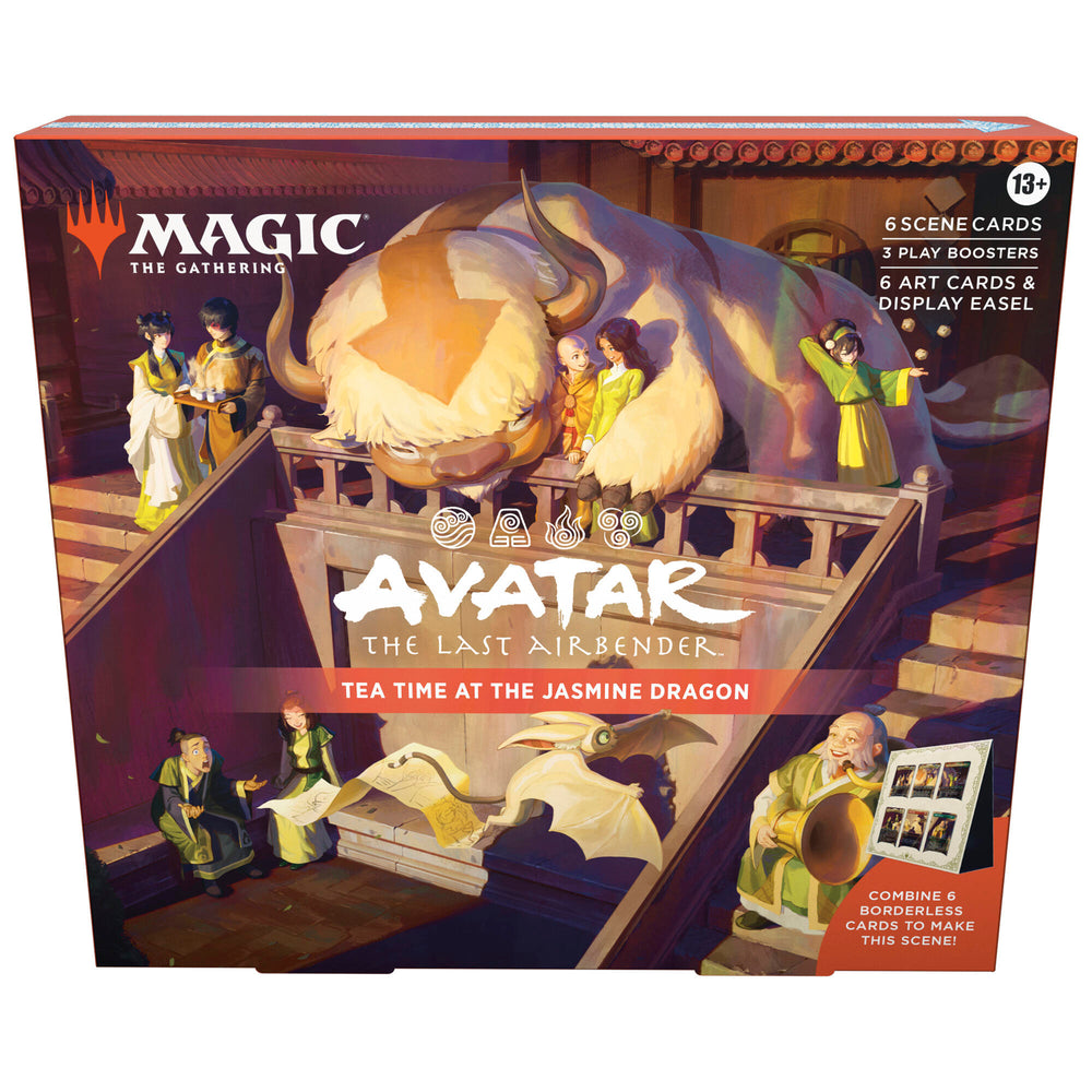 Magic the Gathering Avatar The Last Airbender Tea Time at the Jasmine Dragon Scene Box