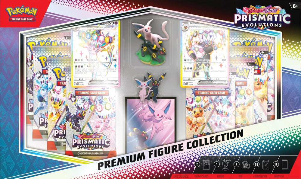Pokemon Scarlet & Violet Prismatic Evolutions Premium Figure Collection