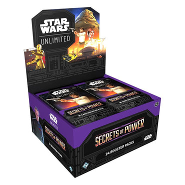 Star Wars: Unlimited Secrets of Power Booster Display Box