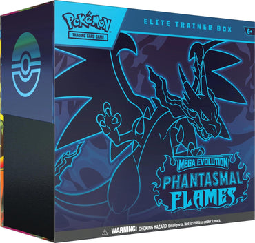 Pokemon TCG Mega Evolution Phantasmal Flames Elite Trainer Box