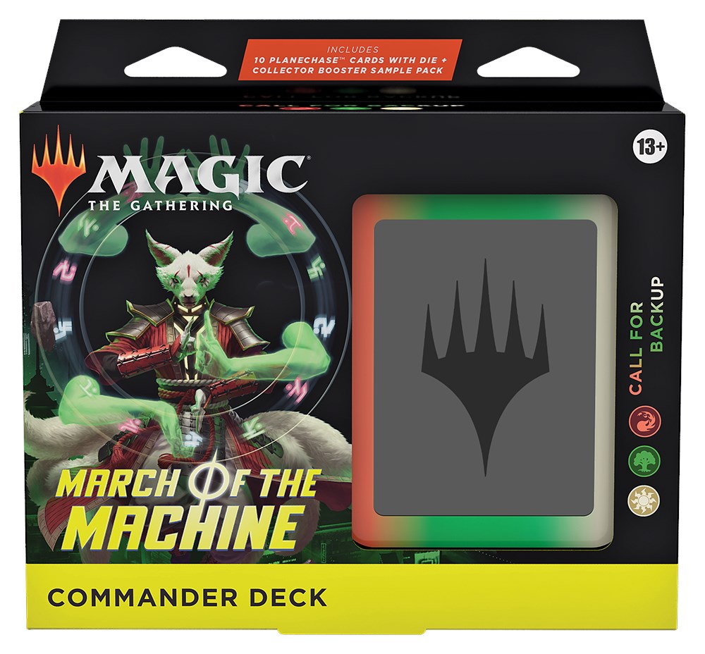 Magic the Gathering March of the Machine Call For Backup Commander Deck