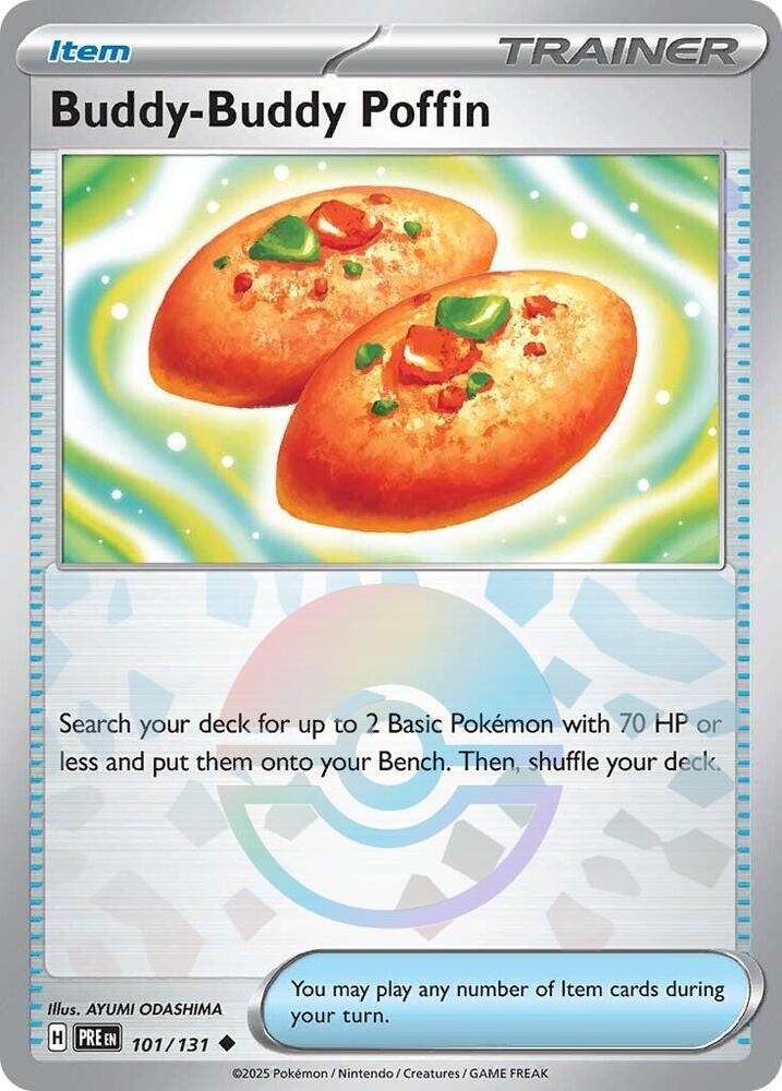 Buddy-Buddy Poffin (101/131) (Poke Ball Pattern) [Scarlet & Violet: Prismatic Evolutions]