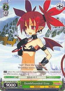 Dumbfounded Etna (DG/EN-S03-E074 C) [Disgaea]