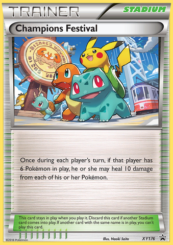 Champions Festival (XY176) [XY: Black Star Promos]