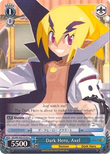 Dark Hero, Axel (DG/EN-S03-E155 C) [Disgaea]