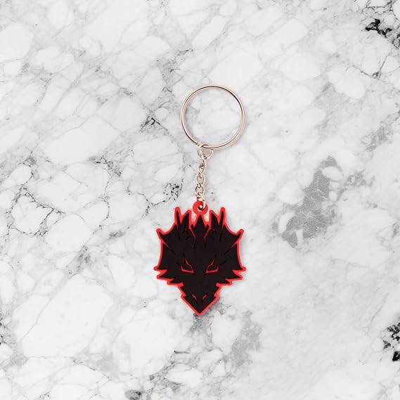 Dungeons & Dragons Dragon Head Keychain D