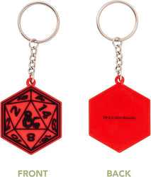 Dungeons & Dragons Dice Logo Keychain