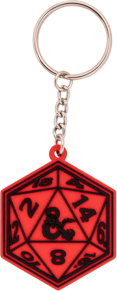 Dungeons & Dragons Dice Logo Keychain