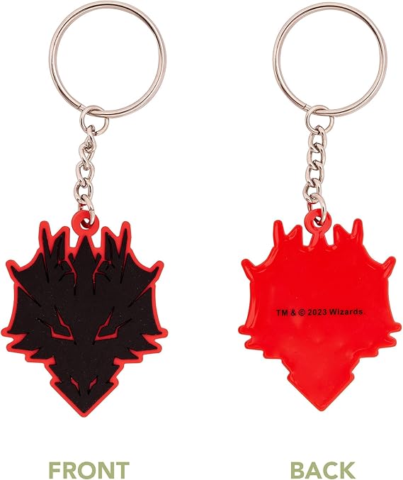 Dungeons & Dragons Dragon Head Keychain D