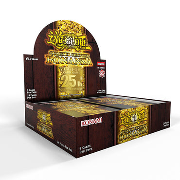 Yu-Gi-Oh! TCG Quarter Century Bonanza Booster Box Display