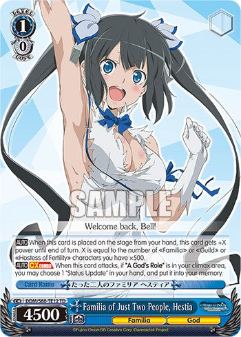 Familia of Just Two People, Hestia (DDM/S88-TE12 TD) [Is it Wrong to Try to Pick Up Girls in a Dungeon?]