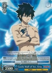 Castle Wall of Ice, Gray (FT/EN-S02-078 U) [Fairy Tail ver.E]
