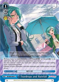 Teardrops and Rainfall (BD/W63-E097 U) [BanG Dream! Girls Band Party! Vol.2]