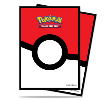 Ultra PRO: Standard Sleeves Pokemon Poke Ball, 65 Count