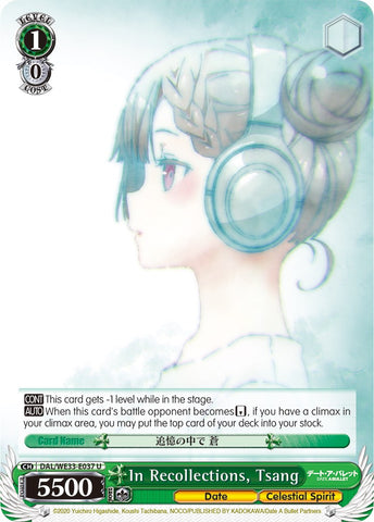 In Recollections, Tsang (DAL/WE33-E037 U) (Parallel Foil) [Date A Bullet]