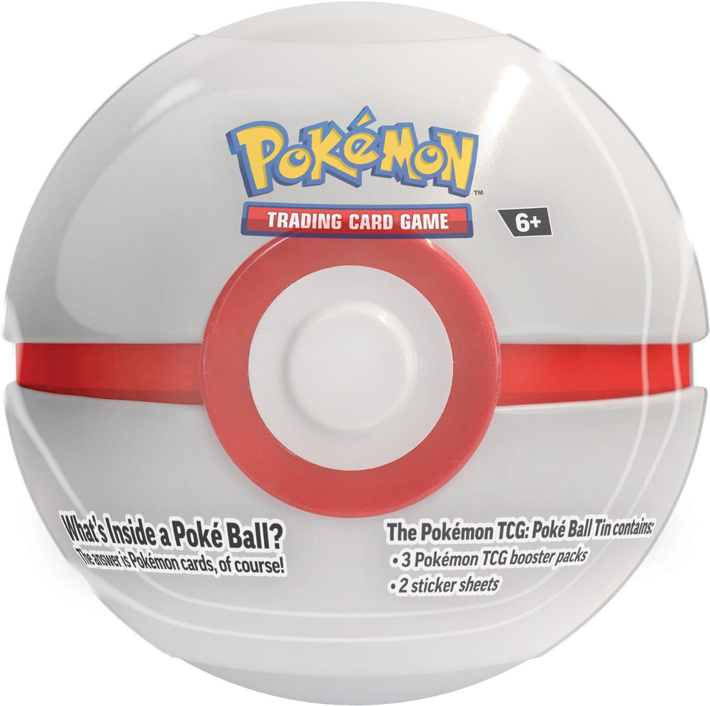 Pokemon Poke Ball Tin Premier Ball (2023)