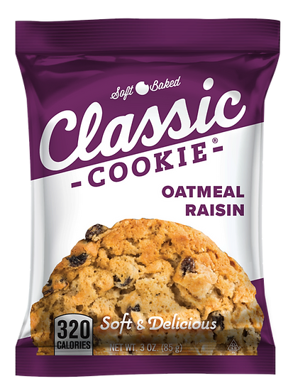 Classic Cookie Oatmeal Raisin 3oz