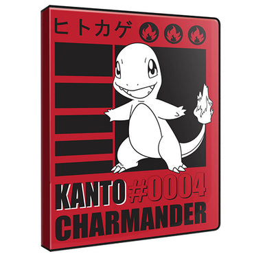 Ultra PRO Pokemon Kanto Charmander 9-Pocket Portfolio Hard Binder