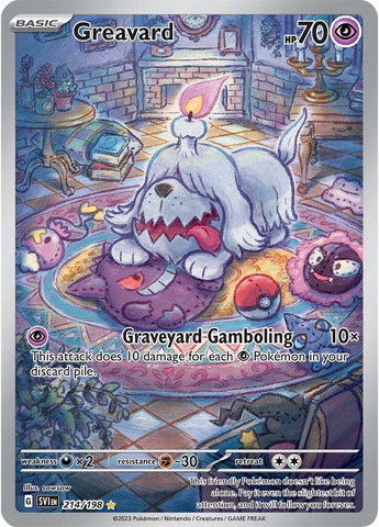 Greavard (214/198) [Scarlet & Violet: Base Set]