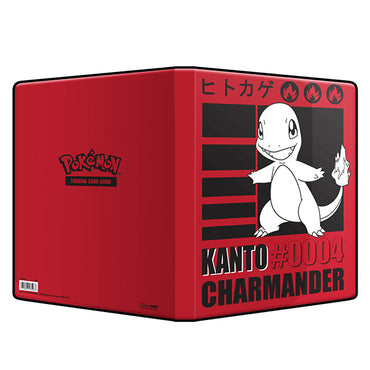 Ultra PRO Pokemon Kanto Charmander 9-Pocket Portfolio Hard Binder