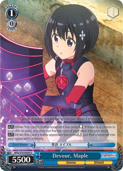 Devour, Maple (BFR/S78-E094 U) [BOFURI: I Don't Want to Get Hurt, so I'll Max Out My Defense]