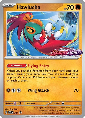 Hawlucha (007) [Scarlet & Violet: Black Star Promos]