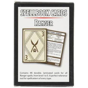 Dungeons & Dragons RPG: Spellbook Cards, Ranger Deck (46 cards)