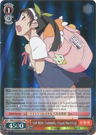 Girl With Twintails, Mayoi Hachikuji (BM/S15-E051S SR) [BAKEMONOGATARI]