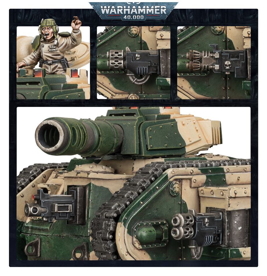 Warhammer 40,000 Astra Militarum Leman Russ Battle Tank Kit