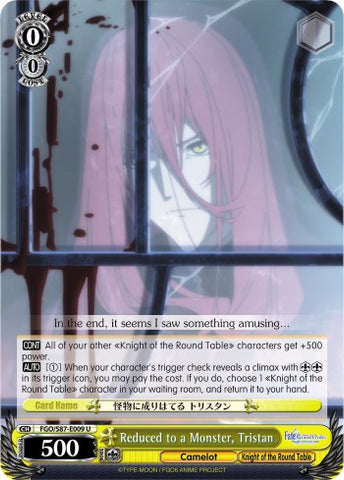 Reduced to a Monster, Tristan (FGO/S87-E009 U) [Fate/Grand Order THE MOVIE Divine Realm of the Round Table: Camelot]